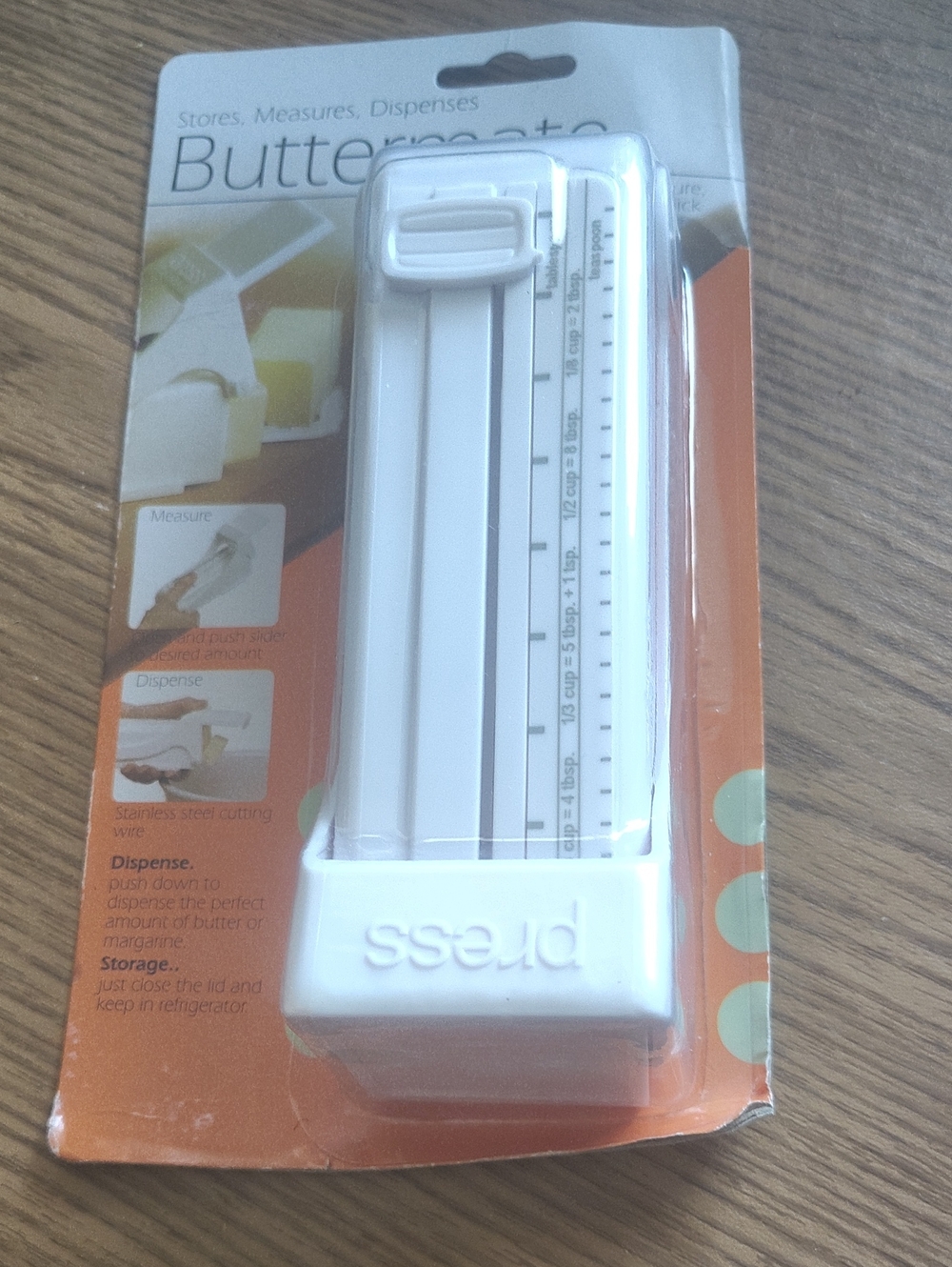 Butter White Butterpress Portioning Tool by Butter